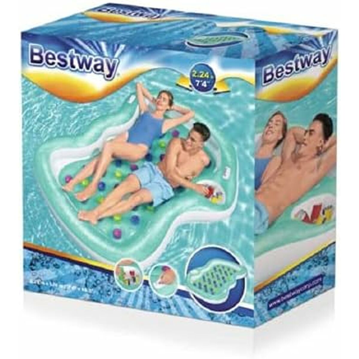 Saltea gonflabilă Bestway 224 x 174 cm